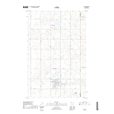 2017 Map of Tioga, 2017 Print
