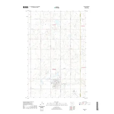 2020 Map of Tioga, 2020 Print
