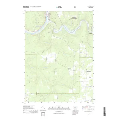 2019 Map of Tionesta, 2019 Print