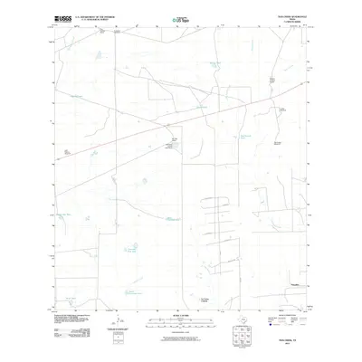 2010 Map of Tios Creek, 2010 Print