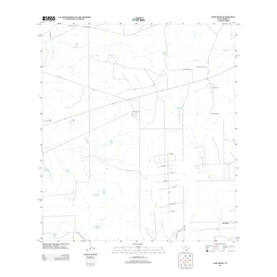 2013 Map of Tios Creek, 2013 Print