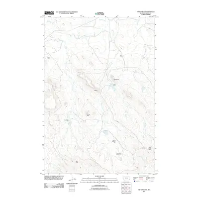 2011 Map of Tip Top Butte, 2011 Print