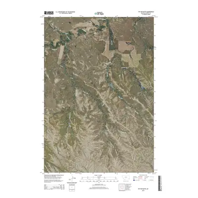 2014 Map of Tip Top Butte, 2014 Print