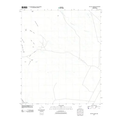 2010 Map of Tip Top Canyon, 2010 Print