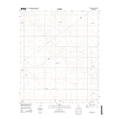2013 Map of Tip Top Wells, 2013 Print