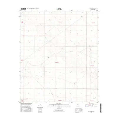 2017 Map of Tip Top Wells, 2017 Print