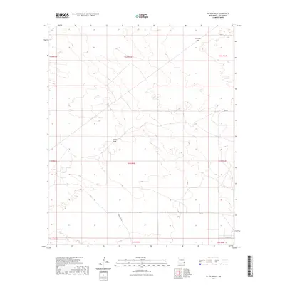 2023 Map of Tip Top Wells, 2023 Print