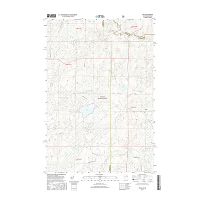 2015 Map of Tipler, 2015 Print
