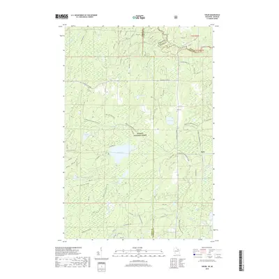 2018 Map of Tipler, 2018 Print