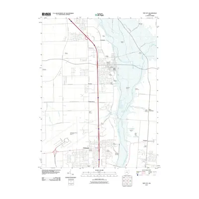 2010 Map of Tipp City, 2010 Print