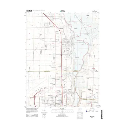 2013 Map of Tipp City, 2013 Print