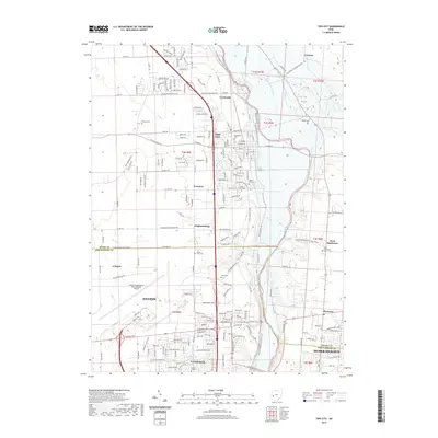 2019 Map of Tipp City, 2019 Print