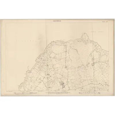 1901 Map of Tipperary - Sheet 1, 1903 Print