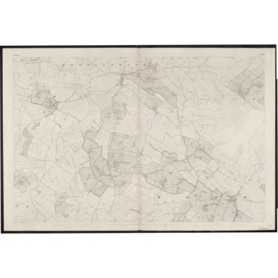 1840 Map of Tipperary - Sheet 10, 1861 Print
