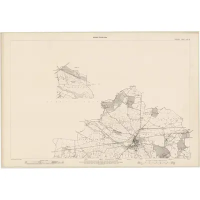 1902 Map of Tipperary - Sheet 12 & 12A, 1904 Print