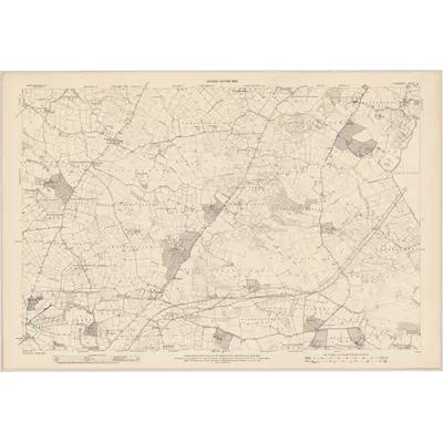 1902 Map of Tipperary - Sheet 15, 1903 Print