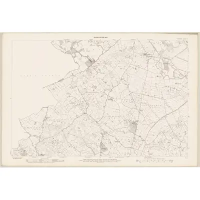 1902 Map of Tipperary - Sheet 17, 1904 Print