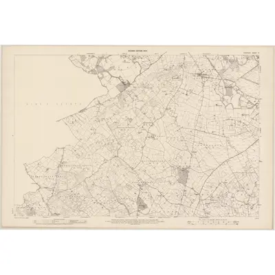 1902 Map of Tipperary - Sheet 17, 1904 Print