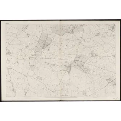 1840 Map of Tipperary - Sheet 21, 1861 Print