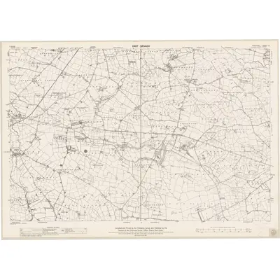 1955 Map of Tipperary - Sheet 21, 1966 Print