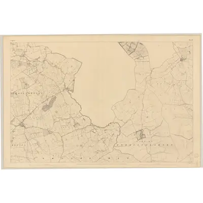 1840 Map of Tipperary - Sheet 22, 1843 Print