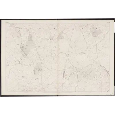 1840 Map of Tipperary - Sheet 23, 1863 Print