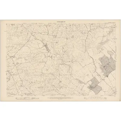 1902 Map of Tipperary - Sheet 28, 1904 Print
