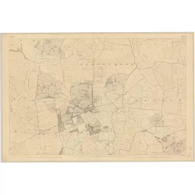1840 Map of Tipperary - Sheet 29, 1843 Print