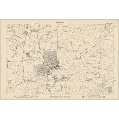 1903 Map of Tipperary - Sheet 29, 1905 Print