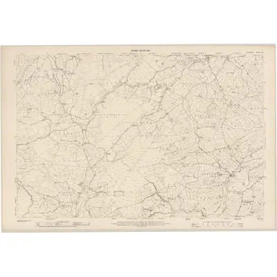 1902 Map of Tipperary - Sheet 33, 1904 Print