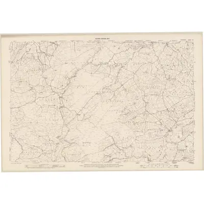 1902 Map of Tipperary - Sheet 33, 1904 Print
