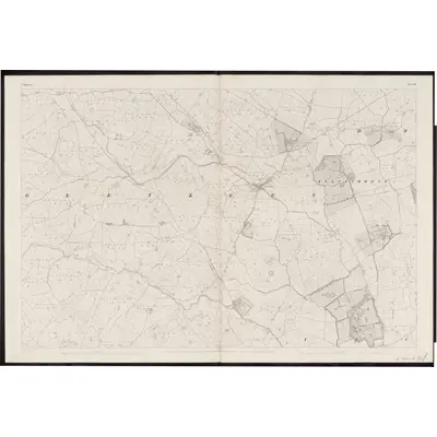 1840 Map of Tipperary - Sheet 34, 1863 Print