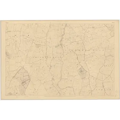 1840 Map of Tipperary - Sheet 35, 1843 Print