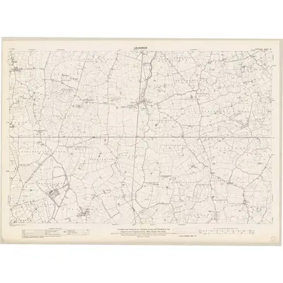 1953 Map of Tipperary - Sheet 35, 1968 Print