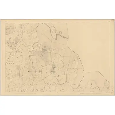 1840 Map of Tipperary - Sheet 36, 1843 Print