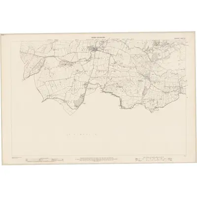 1902 Map of Tipperary - Sheet 37, 1904 Print
