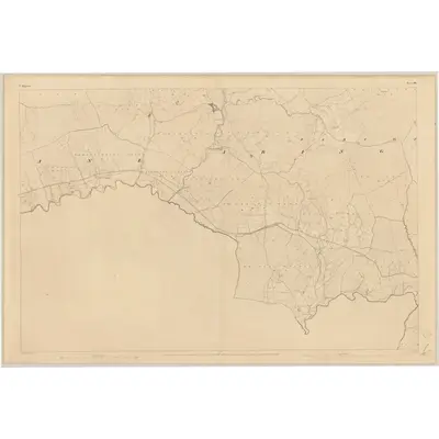 1840 Map of Tipperary - Sheet 38, 1843 Print