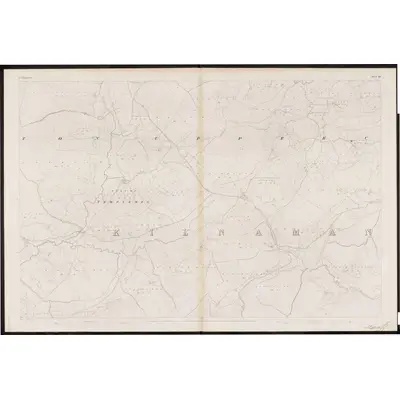 1840 Map of Tipperary - Sheet 39, 1862 Print