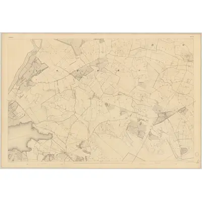 1840 Map of Tipperary - Sheet 4, 1843 Print