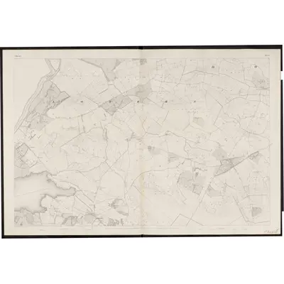1840 Map of Tipperary - Sheet 4, 1861 Print