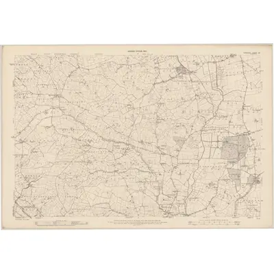 1903 Map of Tipperary - Sheet 40, 1905 Print