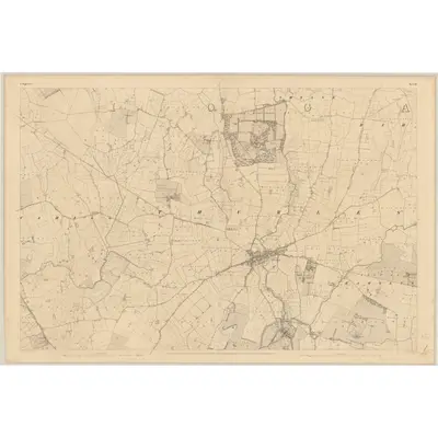 1841 Map of Tipperary - Sheet 41, 1843 Print