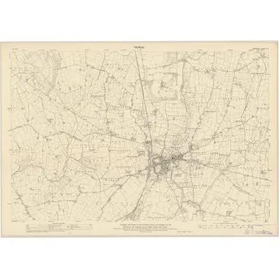 1953 Map of Tipperary - Sheet 41, 1962 Print
