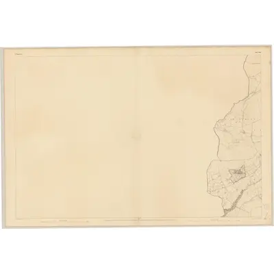 1840 Map of Tipperary - Sheet 44, 1843 Print