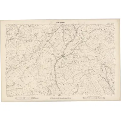 1903 Map of Tipperary - Sheet 45, 1906 Print