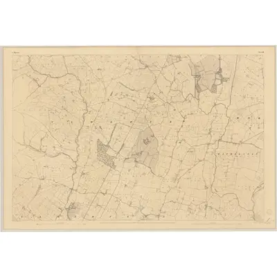 1841 Map of Tipperary - Sheet 46, 1843 Print