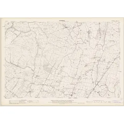 1953 Map of Tipperary - Sheet 46, 1967 Print