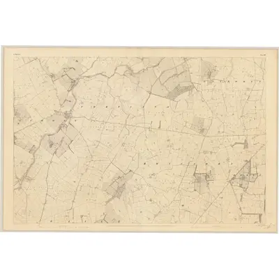1841 Map of Tipperary - Sheet 47, 1843 Print