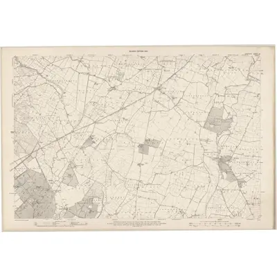 1903 Map of Tipperary - Sheet 52, 1905 Print