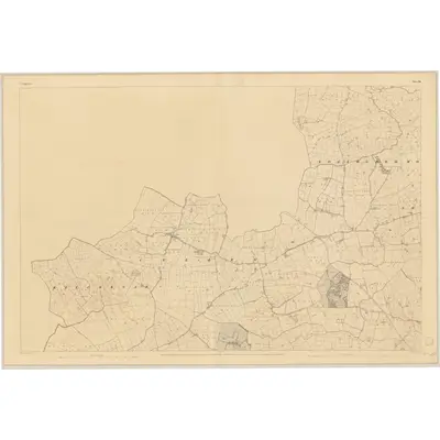 1840 Map of Tipperary - Sheet 58, 1843 Print